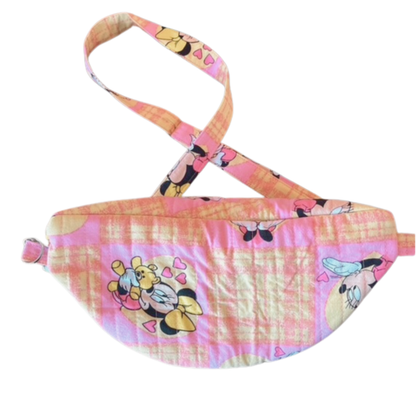 Quiltet crossover taske